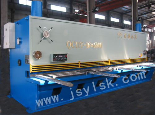 QC11Y系列液壓閘(zha)式剪闆機