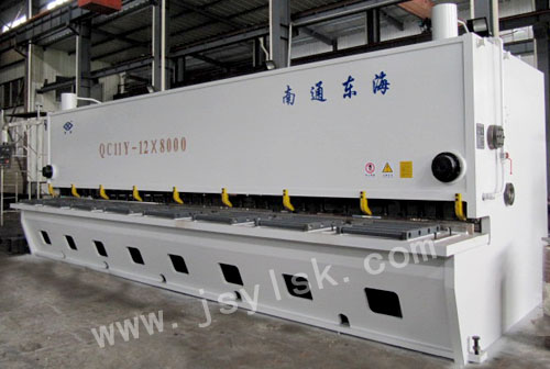 QC11Y-12*8000液壓(ya)閘式剪闆機