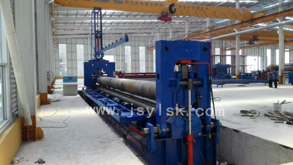 挂車專用(yong)卷闆機