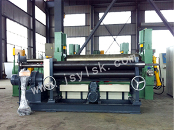 機械三(sān)輥非對(dui)稱式卷(juan)闆機