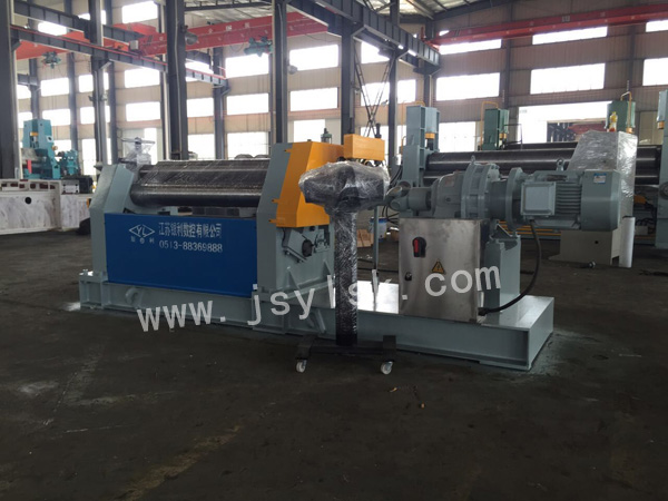 機械三(san)輥非對稱(chēng)式卷闆機(ji)