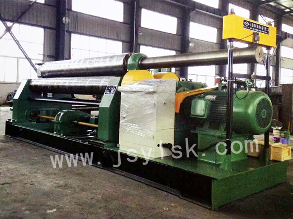 機(jī)械三輥(gun)對稱式(shi)卷闆機(ji)