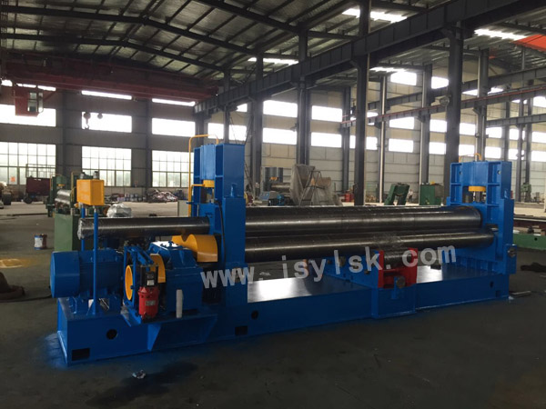 液壓(yā)三輥對(dui)稱式卷(juan)闆機