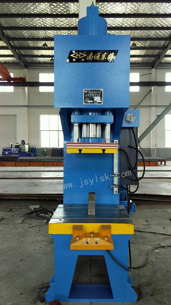 YL41-63單(dan)柱液壓機