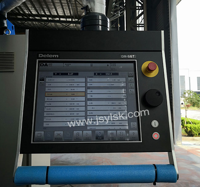 WE67K-125/3200數控(kòng)折彎機 DA66T數控系統(tong)，6+1軸